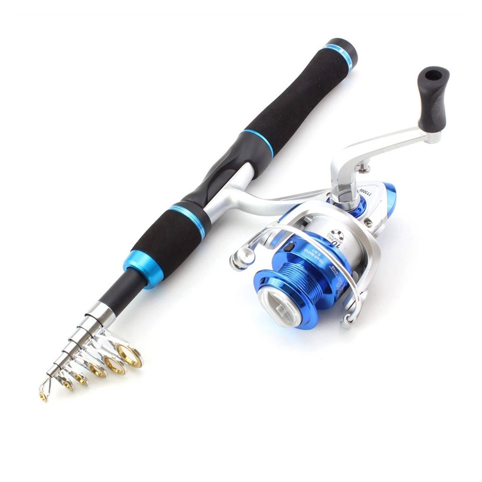 best fly fishing rod combo – moisture Reel and Fishing Rod Combo Ultrashort Portable Spinning ...