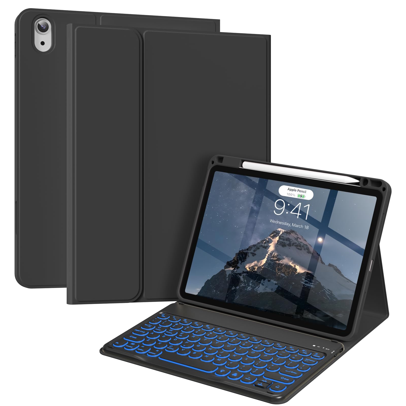 Amazon.com: Aoub Keyboard Case for iPad Air 11-Inch M3/M2 2025