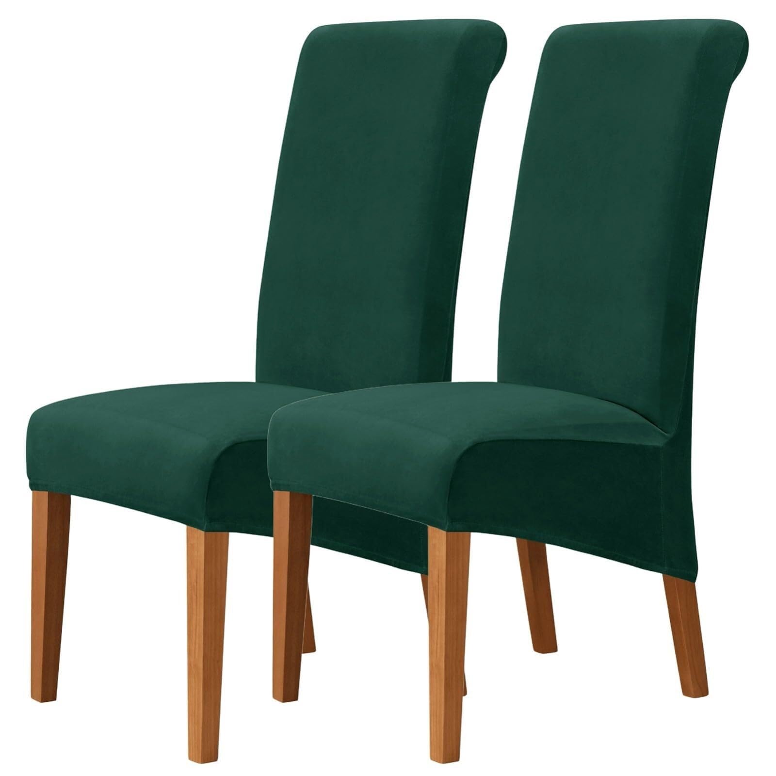 NMVAWIPT Dining Chair Covers, Stretch High-Back Room, For Home Restaurant Living Banquet Four Season, Easy Installation(9#,2Pcs)