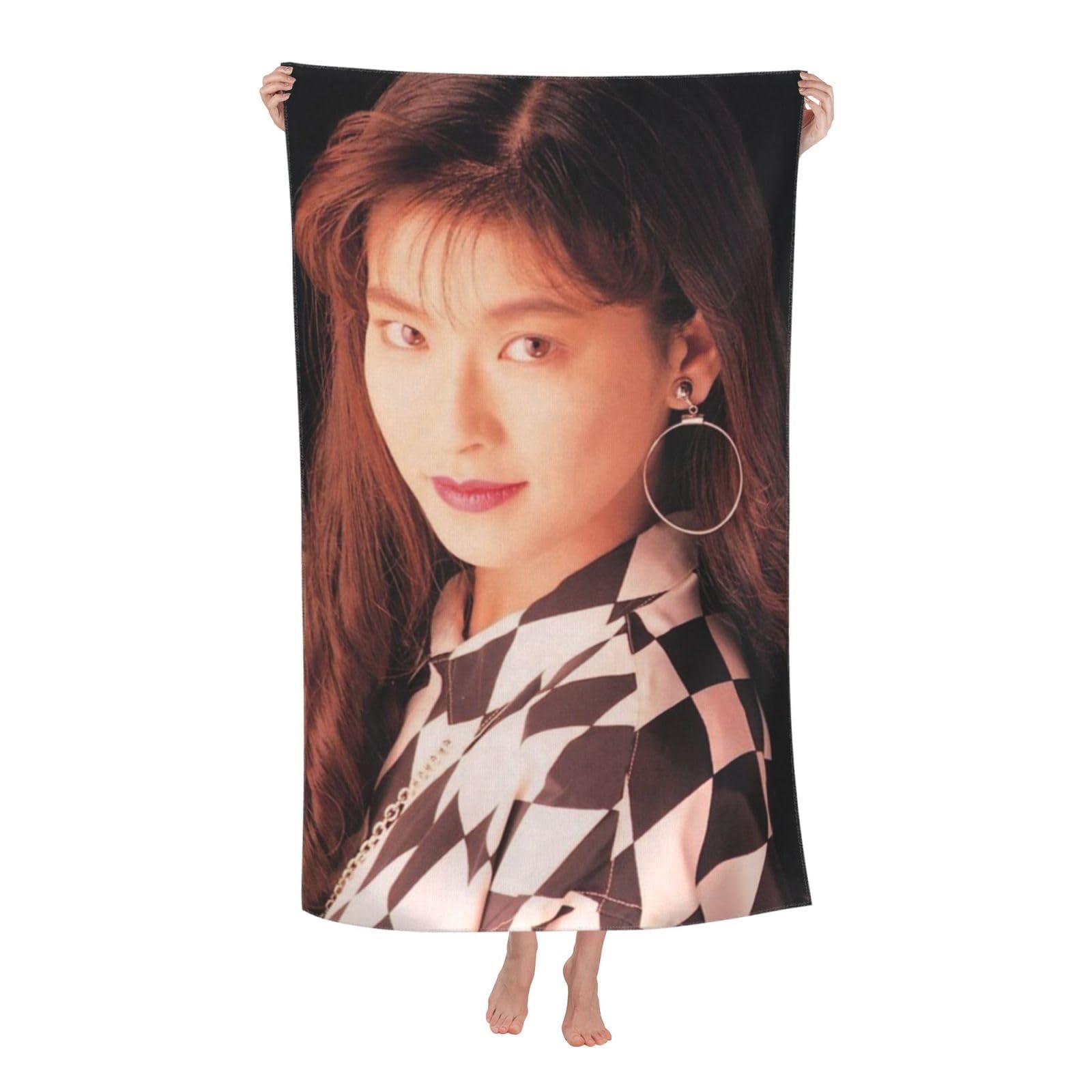 Amazon｜森高千里 バスタオル ビーチタオル タオル スイミングタオル