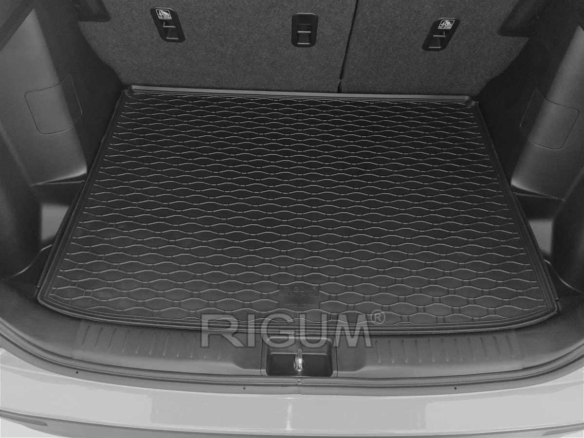 F35B - 433005 - Tappeto in Gomma su Misura per Bagagliaio Auto Compatibile con Vitara dal 2015-, Restyling dal 2018-, Hybrid dal 2019-, (Posizione baule superiore)
