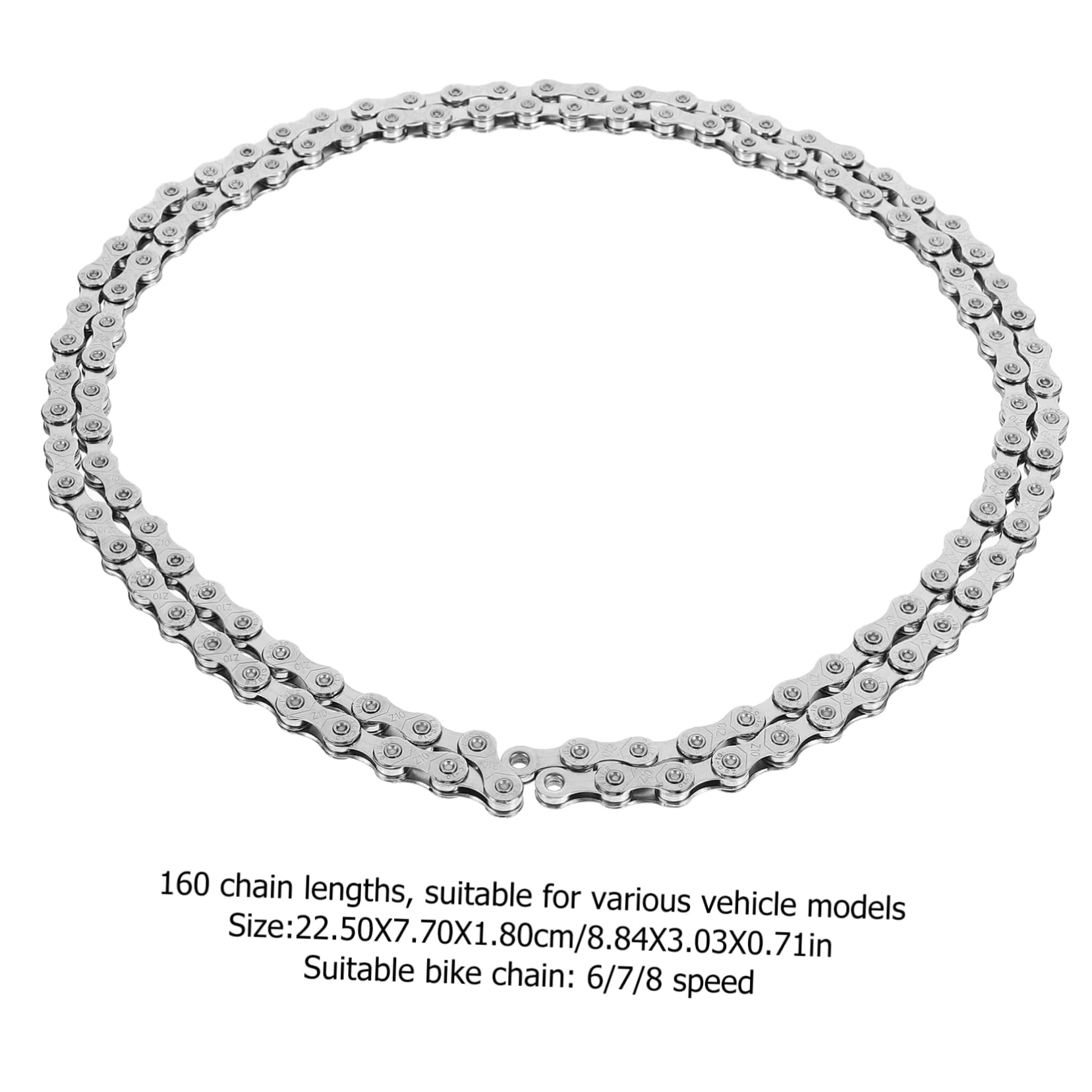 Alipis Precision Made Mountain Bike Chain 116 Links High Strength Bike Chains for Bicycles