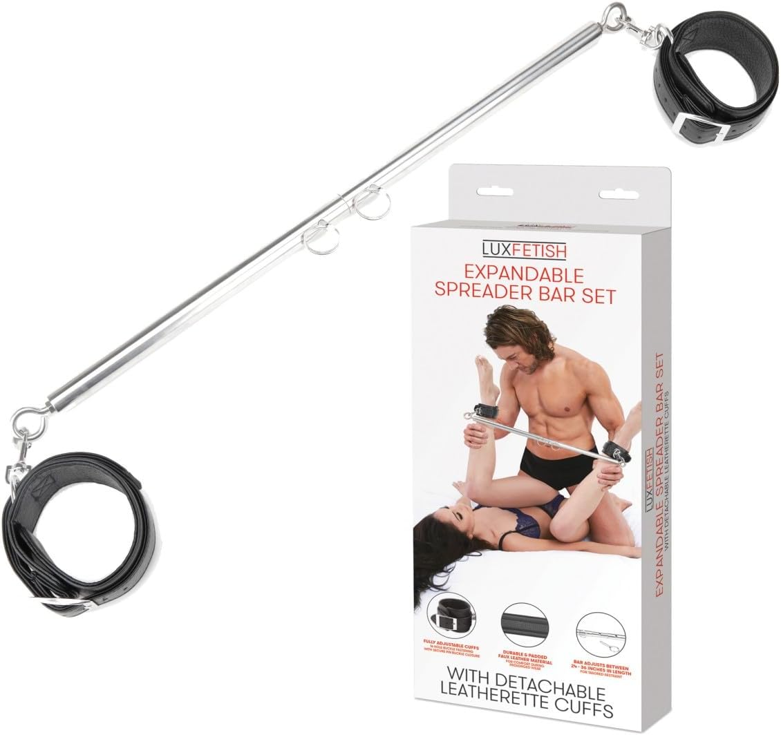 Electric Eel Inc. 76328: Lux Fetish Expandable Spreader Bar Set