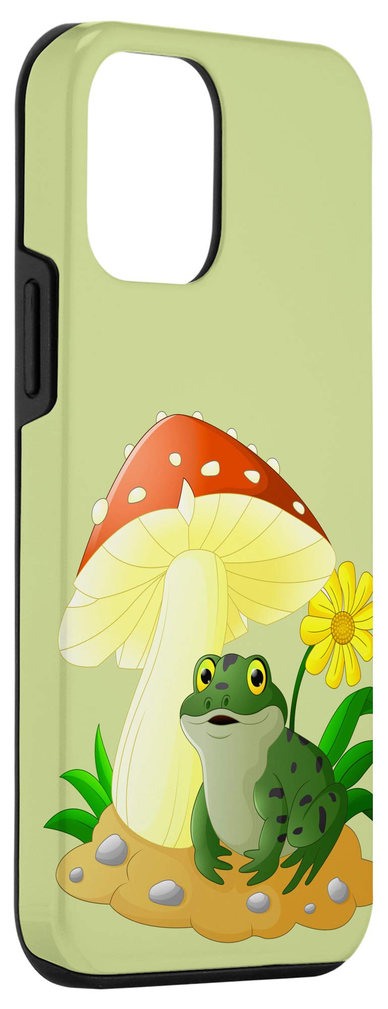 Amazon.com: iPhone 12 mini Cute Frog with Mushroom Hat - Cottagecore  Aesthetic Lover Case : Cell Phones & Accessories
