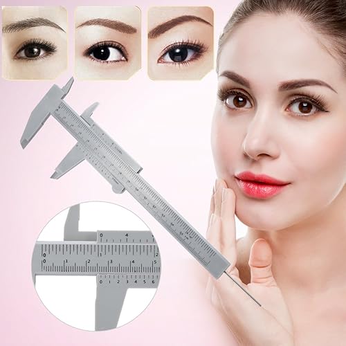 Miniatura 5 de Vernier Caliper, 150MM Ceja Plástica Permanente Maquillaje Micrómetro Medición Herramienta de Medición