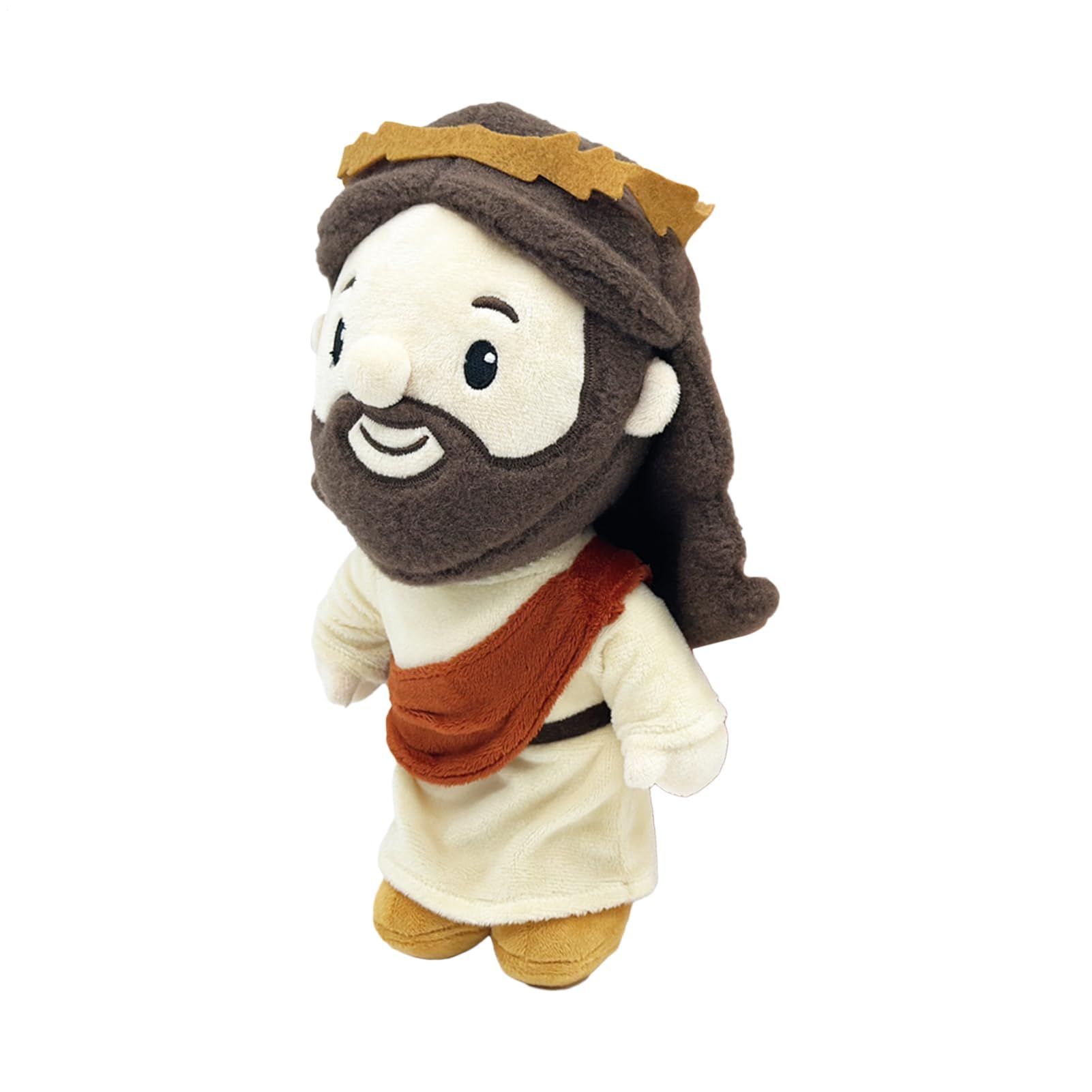 Gefüllte Jesus-Plüschpuppe, Plüschfigur, weiches Andenken, Sammlerstück, Begleiter für Freunde, Familie, Mädchen, Jungen, Teenager, Schlafenszeit, beruhigend