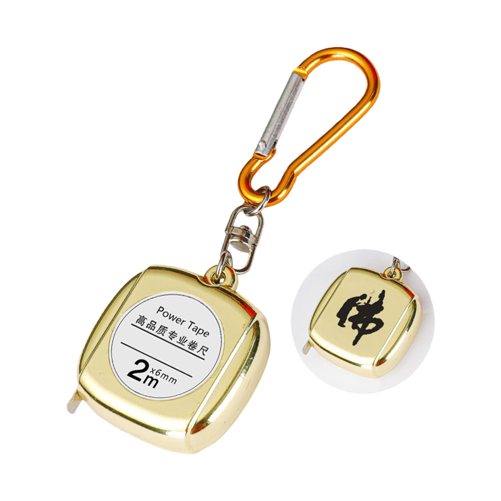 Pxzh Gold Fo Clear Scale Steel Tape Measure Featuring Small Size Design And Attachment Tape Measure Measurement Tool