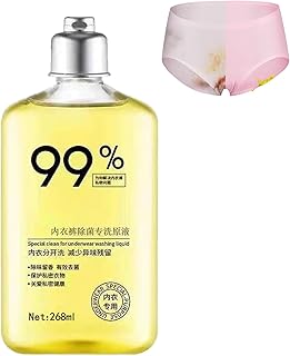 Underwear Laundry Detergent Liquid,268ml Period Underwear Iaundry Detergent,for Lingerie, Period Panty Cleaner Removing Dirts and Bad Smell