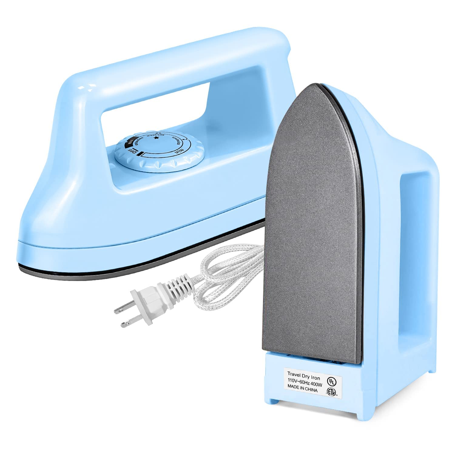 Mini Iron for Crafts and Quilting - Travel and Household Electric Heat Press Machine for Sewing Supplies