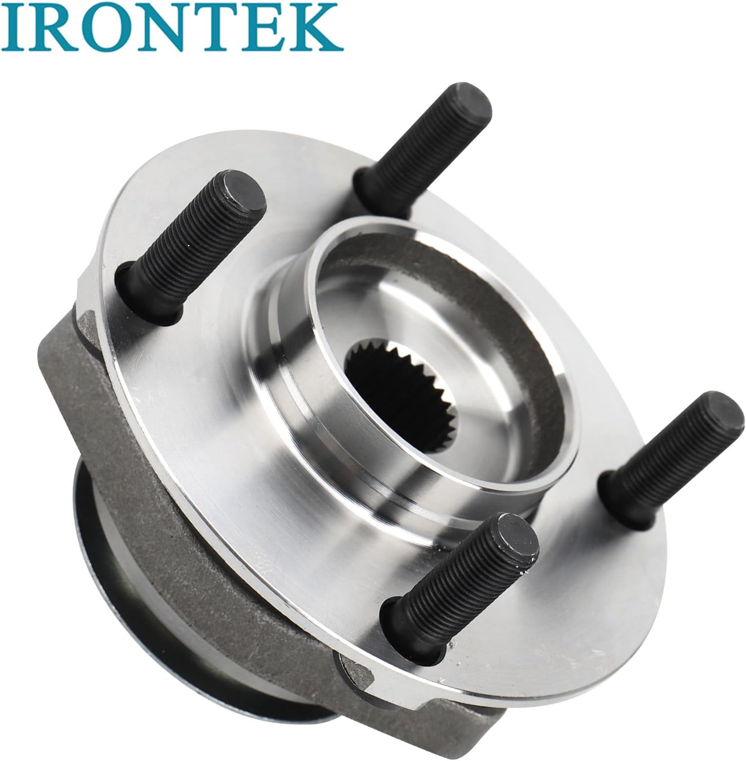 IRONTEK Front Wheel Bearing and Hub Assembly 4 Lug w/ABS FITS 2007-2010 for Nissan Versa S/SL, 2009-2010 for Nissan Versa 1.6/1.6 Base 513308