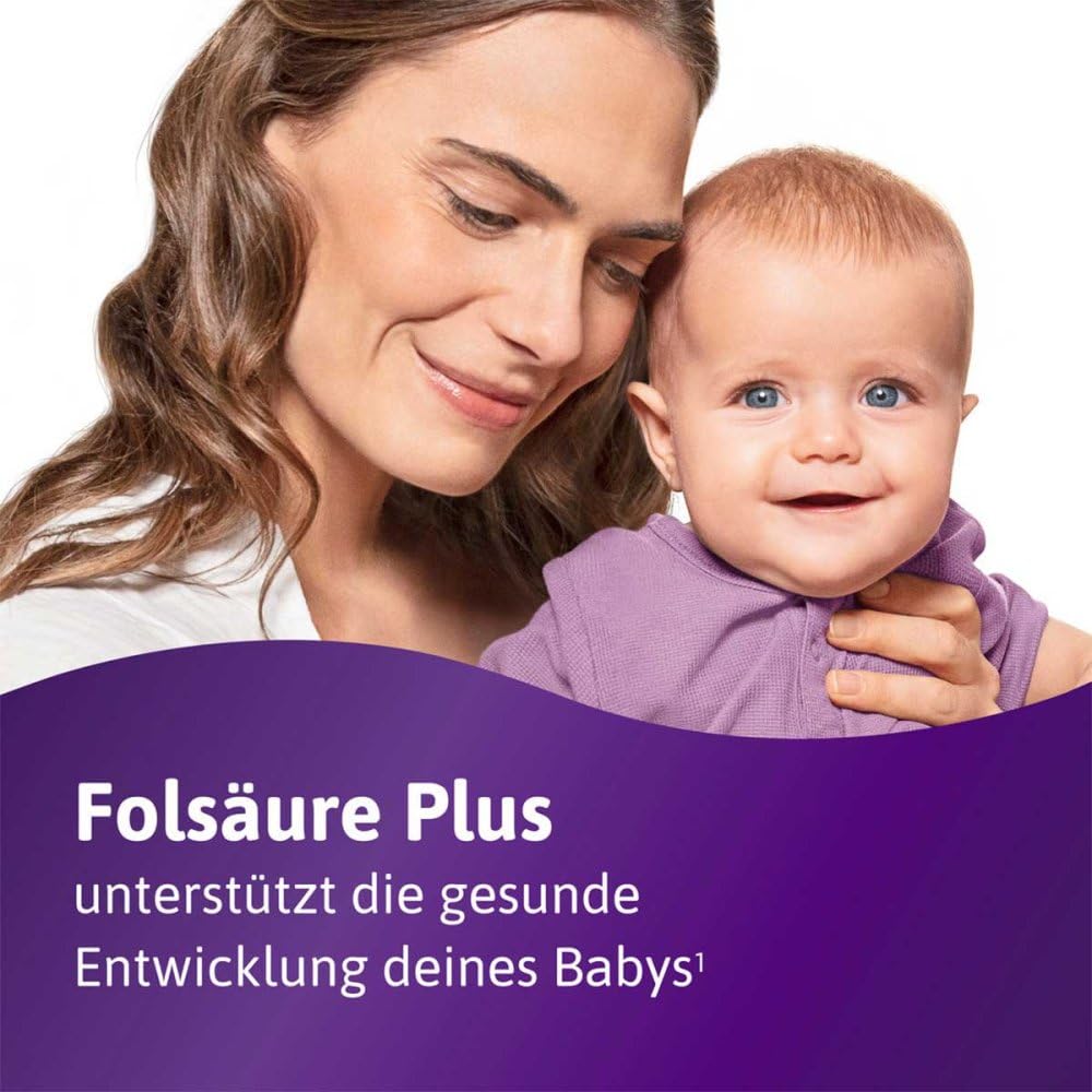 Femibion 0 BabyPlanung, Tägliches Nahrungsergänzungsmittel während der Babyplanung vor der Schwangerschaft, Mit Folsäure, Metafolin, 12-Wochen-Packung, 84 Tabletten