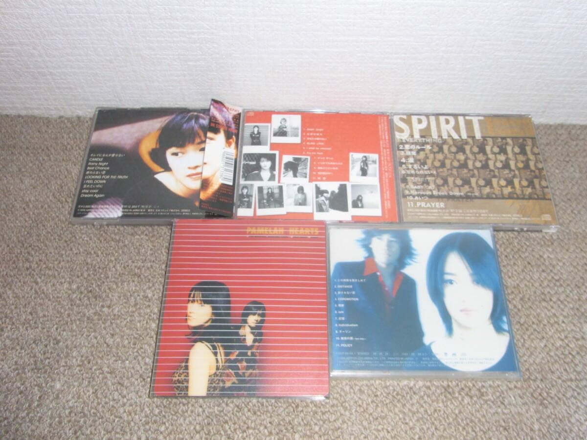 PAMELAH 全オリジナルアルバム5枚セット(Truth，Pure，SPIRIT，HEARTS