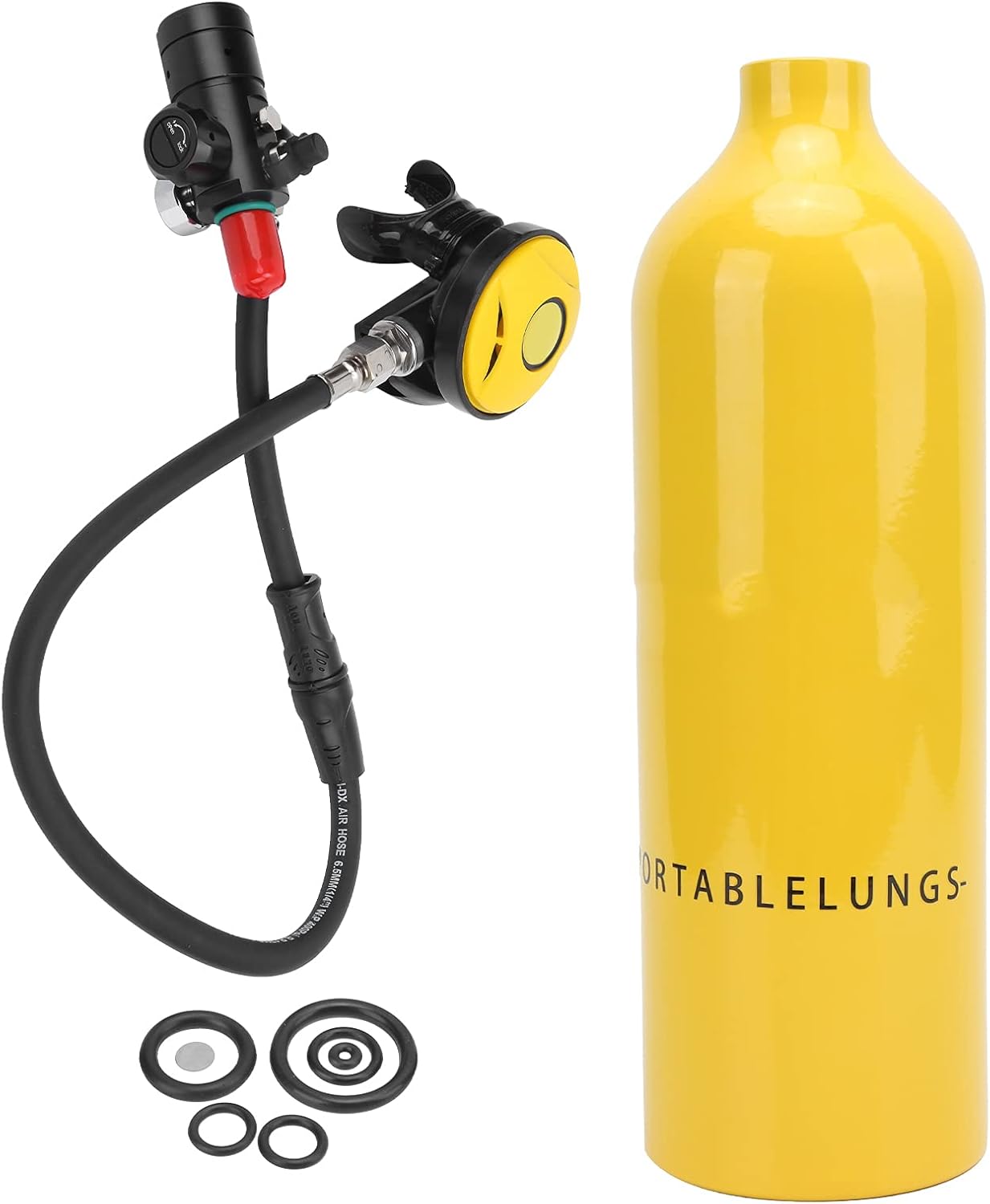 Maquer 1L Mini Scuba Tank, Portable Scuba Diving Tank Oxygen Cylinder