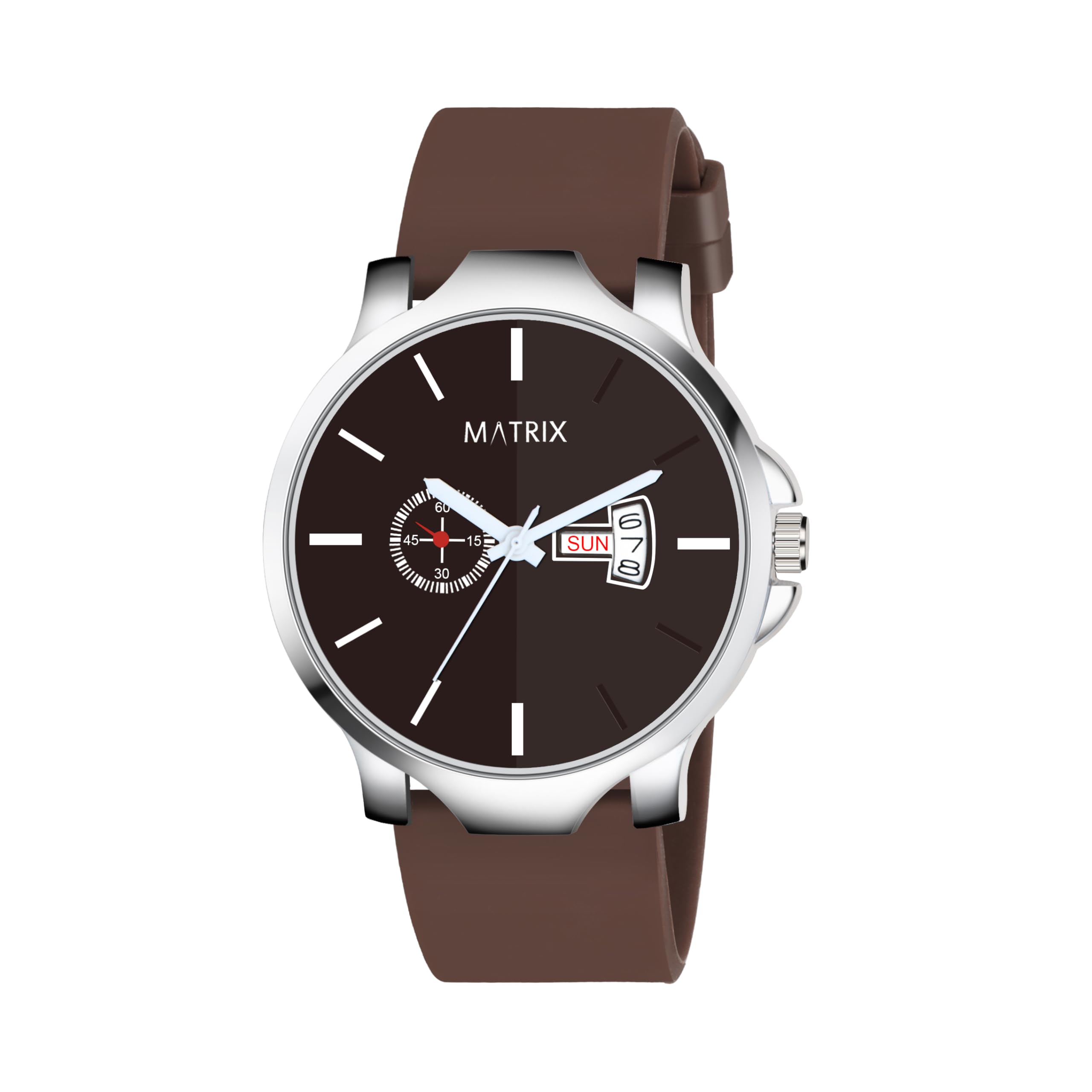 Gen-Z Day & Date with Softest Silicone Strap Analog Watch for Men & Boys-image-4