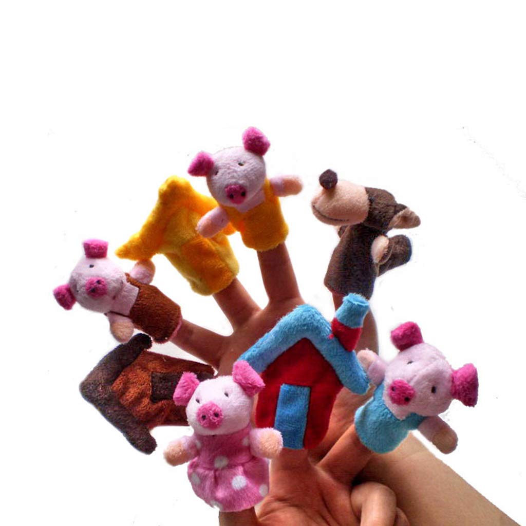 Marionnette à Main Cochon Rose – Peluche Interactive Pour Raconter Des Histoires, Cadeau Enfant