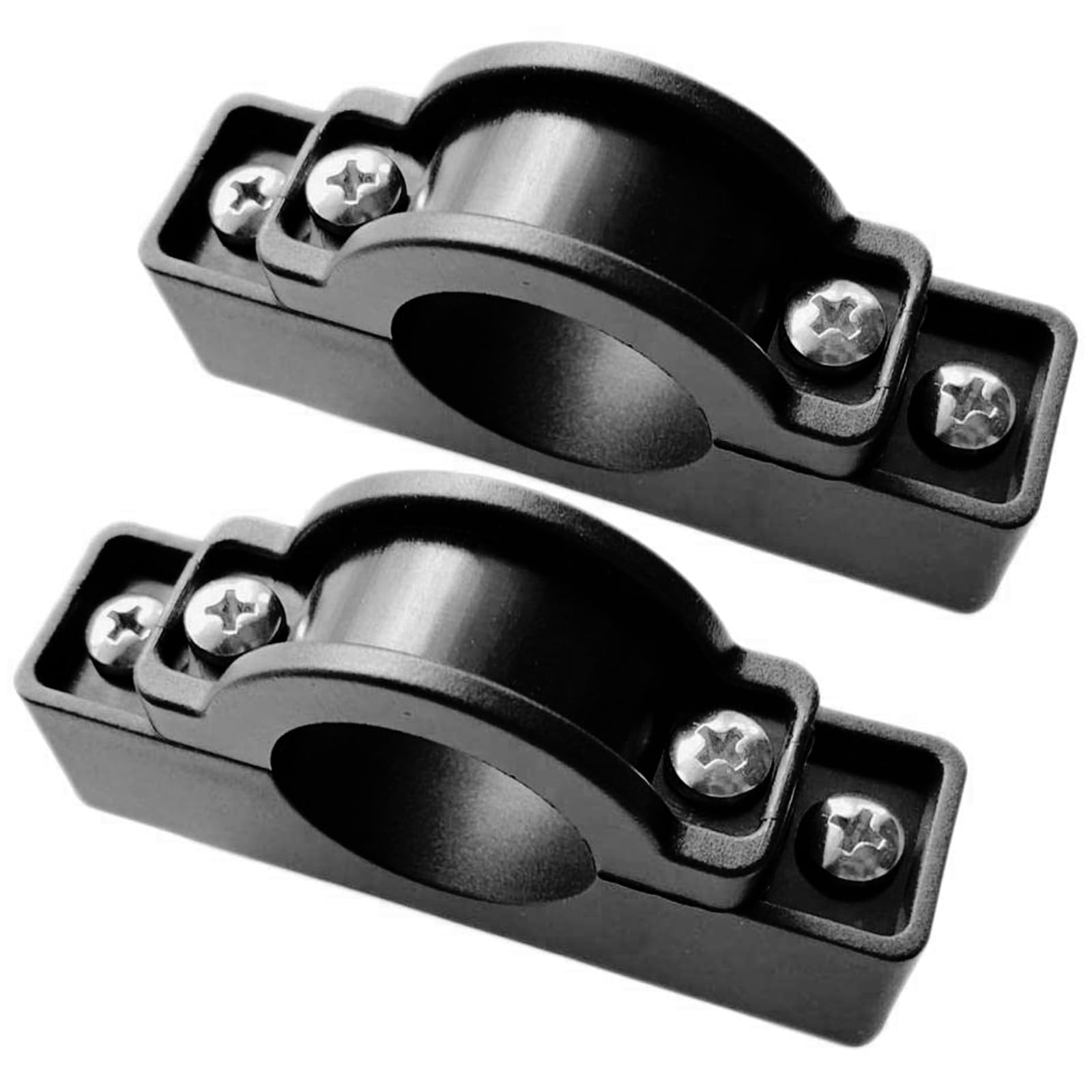 Tsophreniq 2Pcs Canoes Stabilizers Mounting Bracket Kayaks Canoes Standing Float Stabilizers Outrigger Mount Holder Poles Clip Enduring Kayaks Standing Float