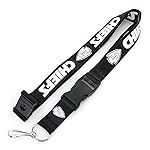 NFL Kansas City Chiefs Team Lanyard, Black & White