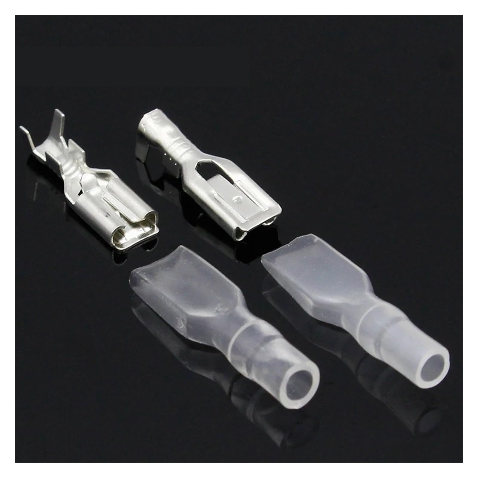 4.8mm Crimp Terminal 50pcs Female Spade Connector with 50pcs case