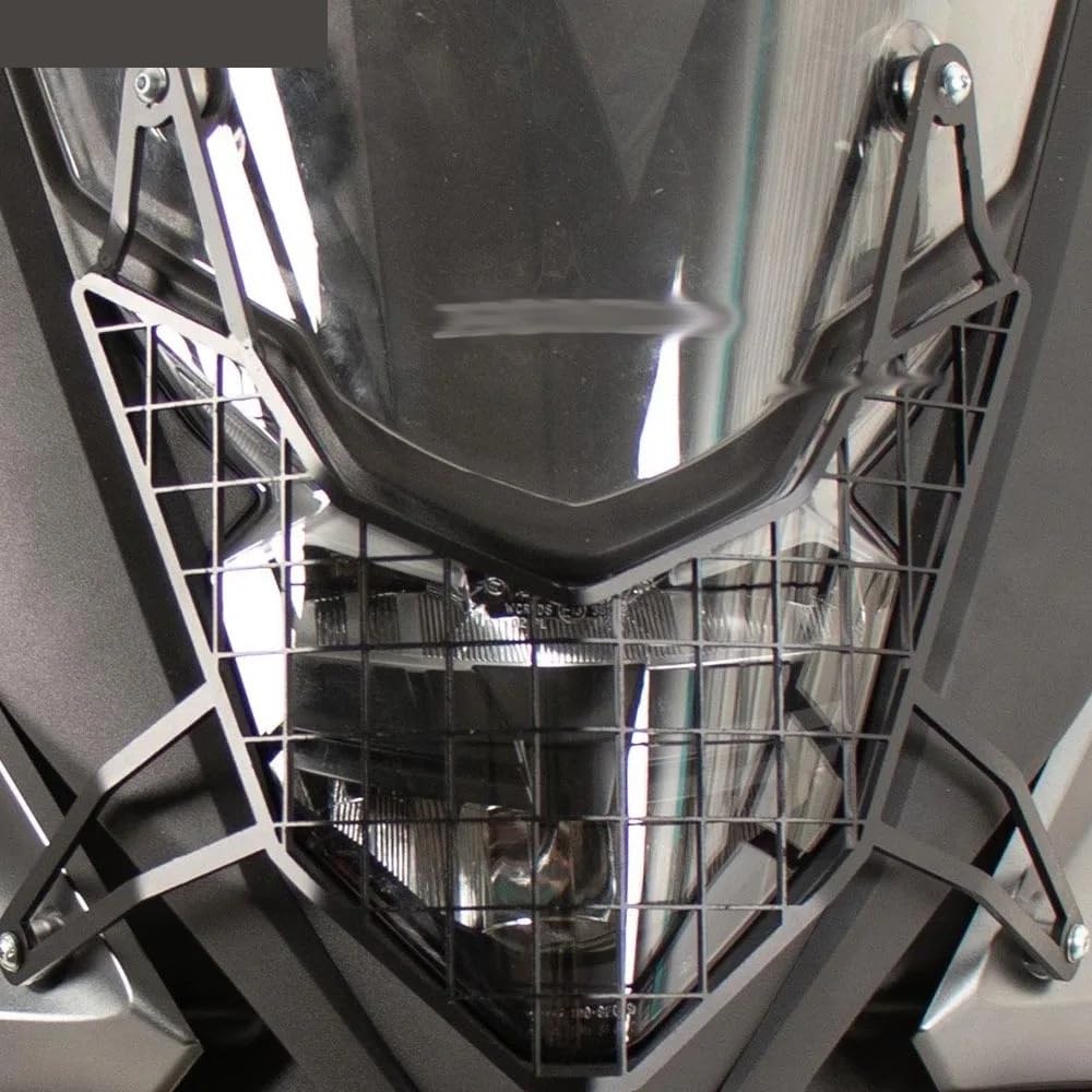 Plaque Phare Moto Pour XL 750 Phare Garde Phare Grille En Aluminium Plaque Phare Avant Moto