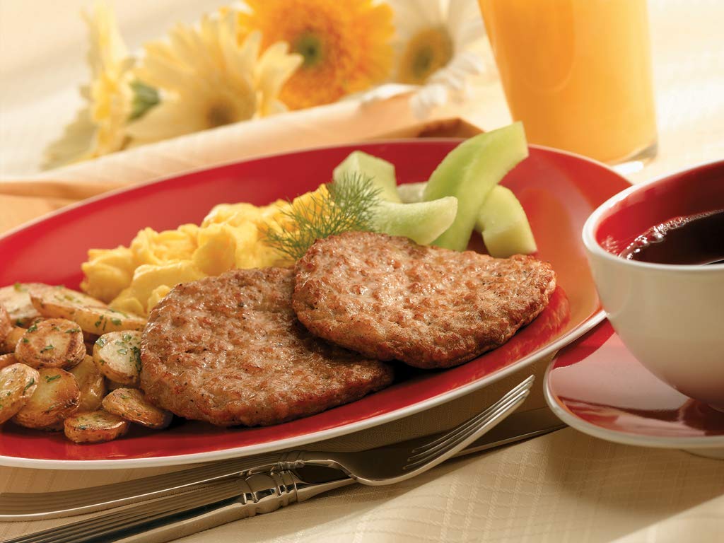 Jimmy Dean® Fully Cooked, All Natural, Formed Pork Sausage Patties, Mild, No MSG, CN, 3.25", 1.5 oz. 107 Patties per case