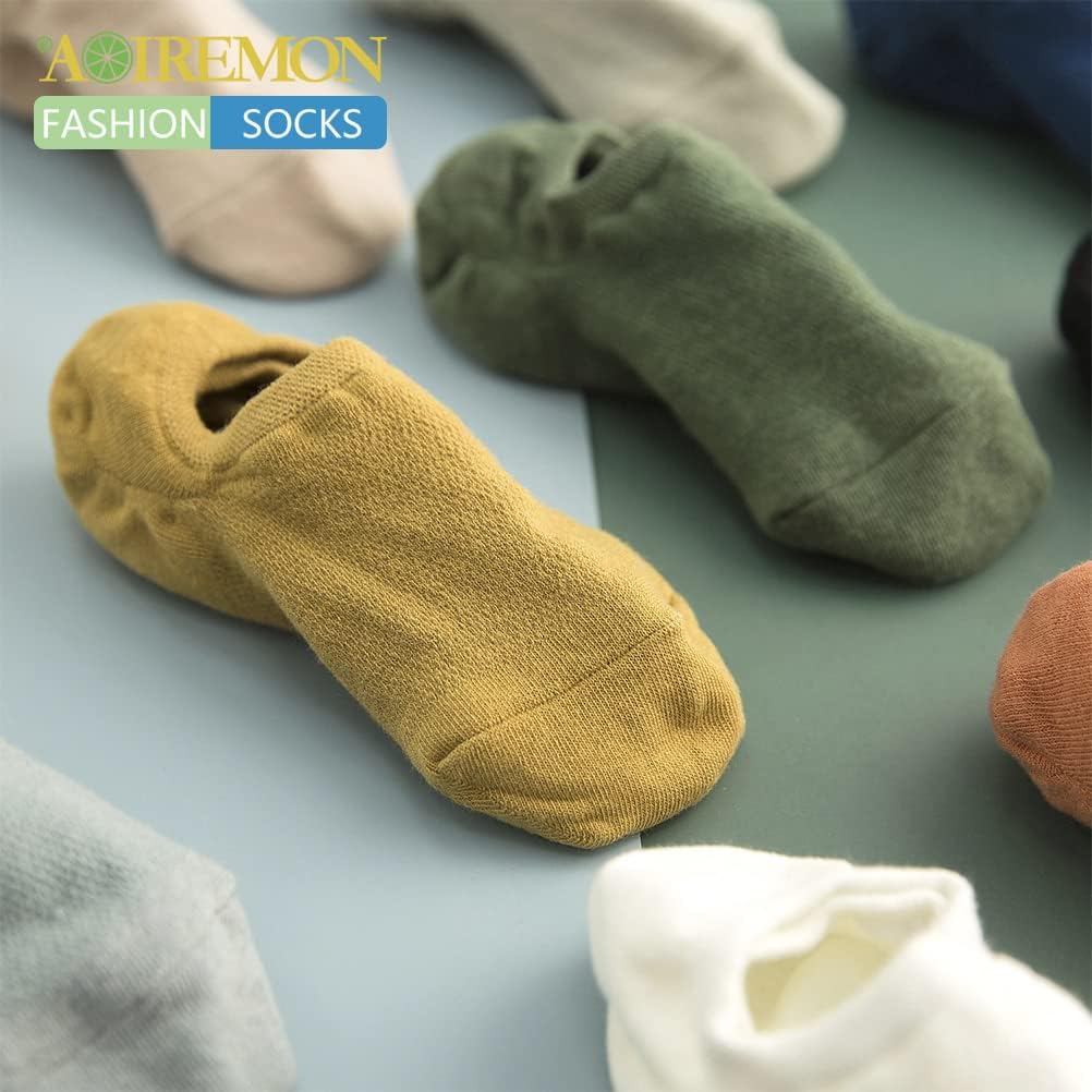 AOIREMON No Show Athletic Socks 5-10 Pairs Hiking Running Ankle Socks For Women Cushion Low Cut Socks - Image 6