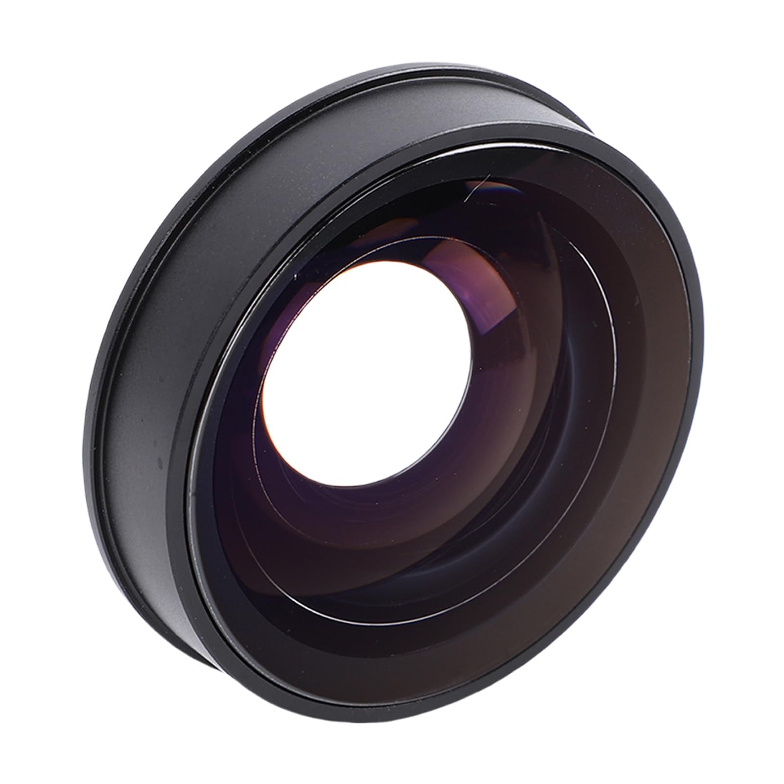 Obiettivo Fish Eye 37 Mm 0,2X |Lente in Lega di Alluminio in Vetro Ottico con Effetto Ultra Grandangolare da 180 Gradi per Fotografia di Paesaggio, Adatta per Fotocamera da 37 Mm