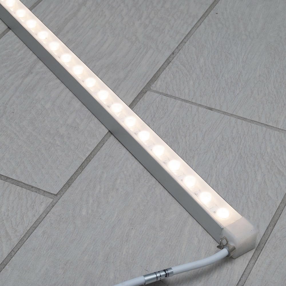 ledbox Tira LED DC24V WALL WASHER 30º, 18 * 16mm, 5 metros, IP67, 2,4cm corte, Blanco cálido