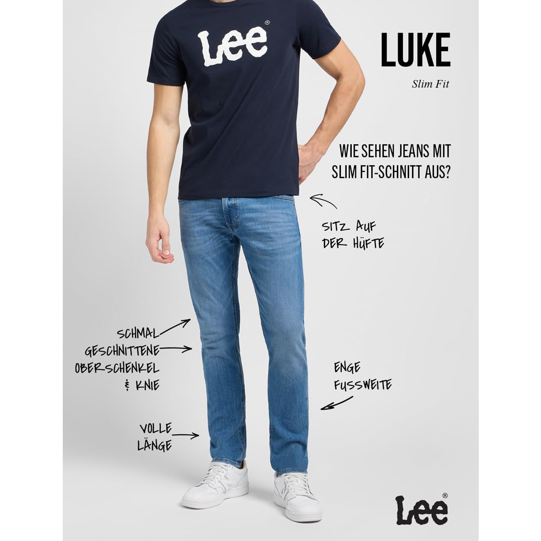 Lee Herren-Jeans Luke – Bild 4