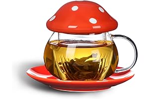 Mushroom Teapot for a Delightful Tea Time
