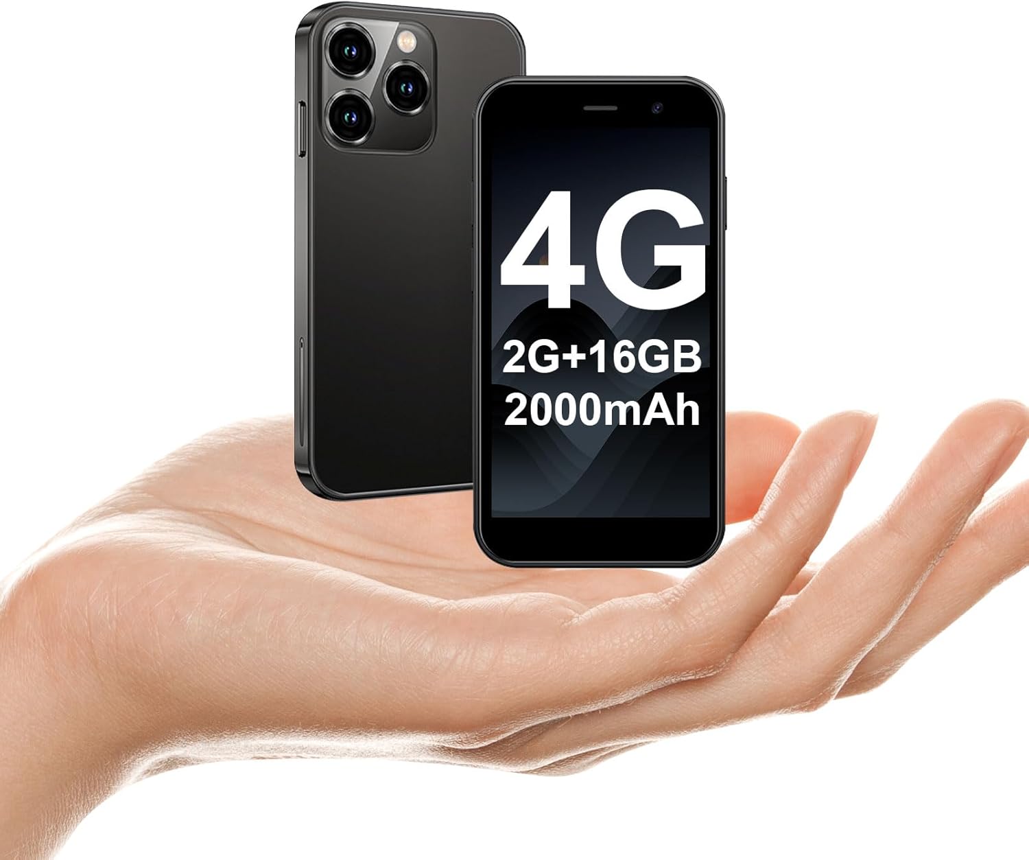 Mini Phone 4G Unlocked World’s Smallest Mini Smartphone 3.0” Touch Screen Compact Mobile Phone for Kids & Students 2000mAh Battery Cell Phone with Dual SIM Quad Core Face ID GPS 2GB+16GB Black Mini Phone 4G Unlocked World’s Smallest Mini Smartphone 3.0” Touch Screen Compact Mobile Phone for Kids & Students 2000mAh Battery Cell Phone with Dual SIM Quad Core Face ID GPS 2GB+16GB Black