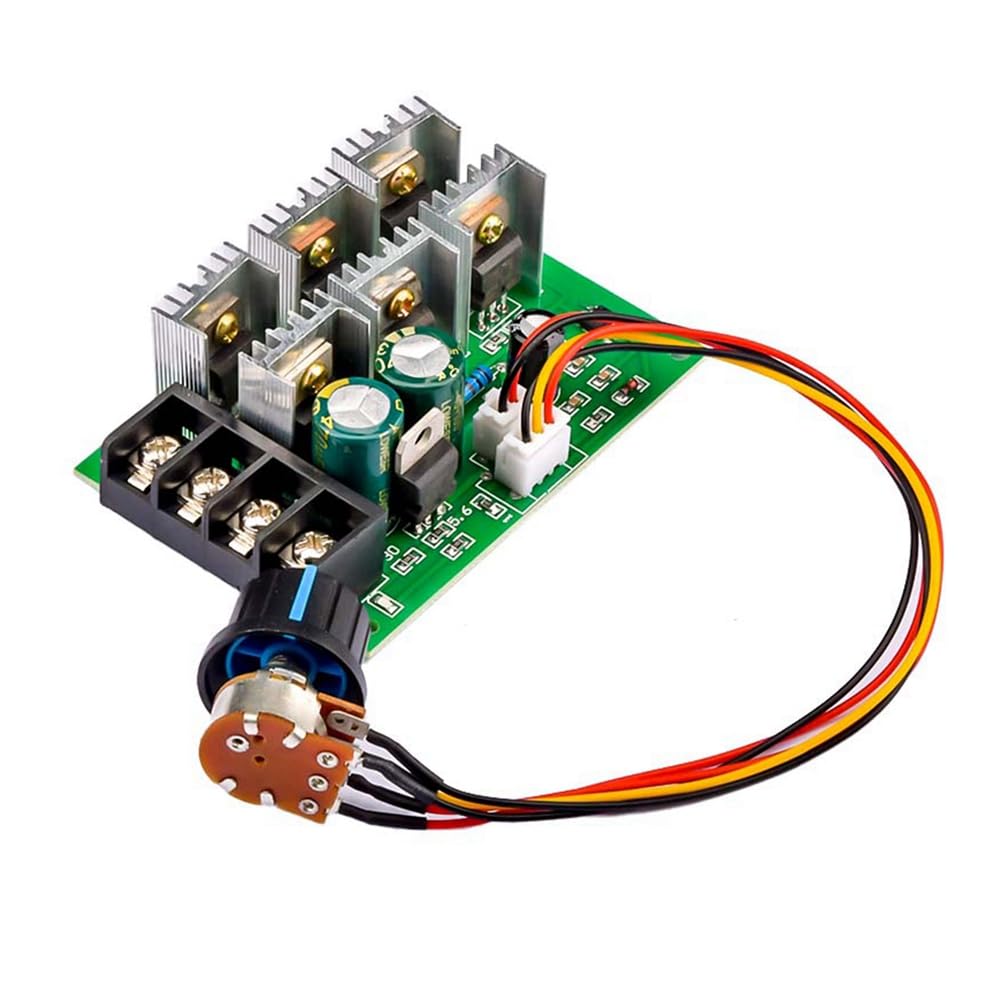 IJSDNVJNDX Motor Speed Regulator 12V 24V 36V 48V High Power Drive Module PWM Motor Speed Controller 40A Current Regulator