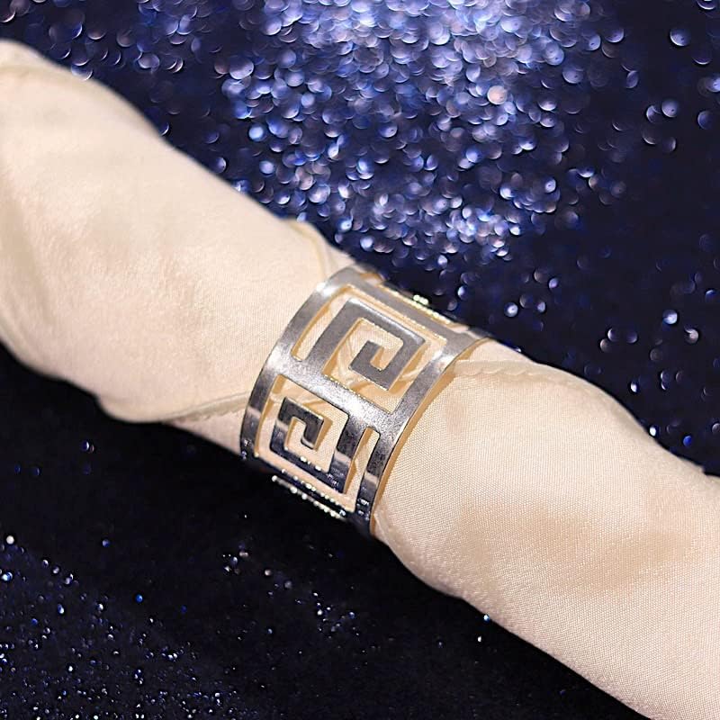 Miniatura 7 de BalsaCircle - 6 manteles individuales redondos de piel sintética con purpurina de 13 pulgadas, color azul marino, hogar, boda, recepción, fiesta,