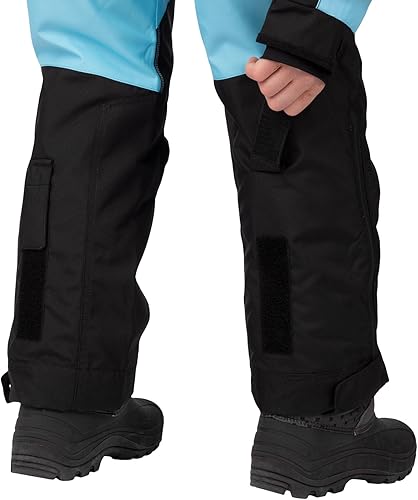 Vista 5 de FXR Monosuit CX Juvenil Negro/Cielo/Lila Fade