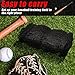 Syhood Baseball Batting Cage Net Heavy Duty Cricket Softball Hitting Practice Net Portable Pitching Cage, Training Sports Barrier Screen for Backyard Outdoor (Frame Not Included)(20 x 8 x 8 ft)