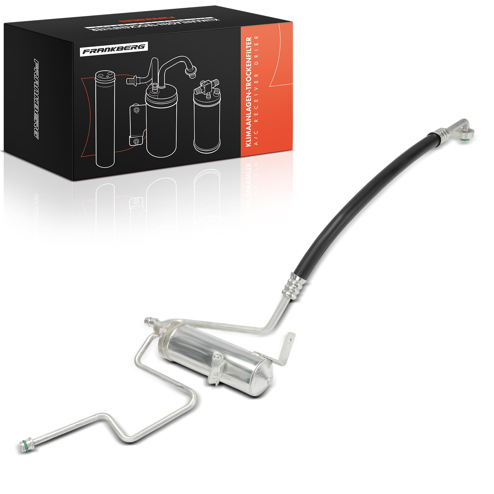 Frankberg Secador Sistema de aire acondicionado Compatible con Grand Cherokee II WG WJ 1999-2005 Replace# 55116560AF,707024