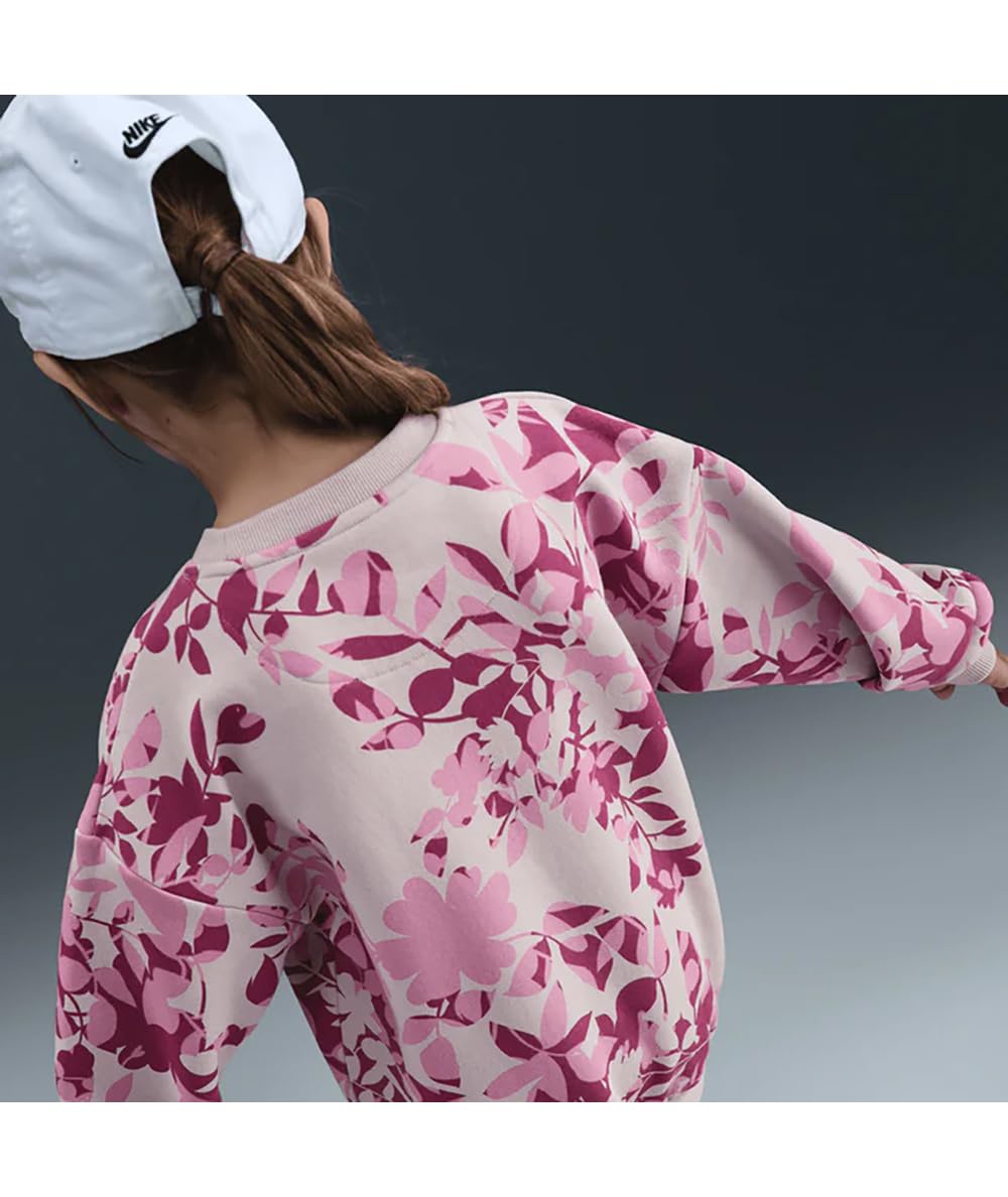 Nike Nkg Floral Camo Crew Legging S - Shirt - Classic - Bébé Fille
