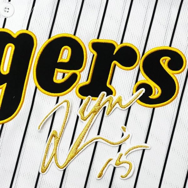 阪神タイガース　西純矢選出サイン入り　キャンプロゴコーチジャケット 阪神タイガース 西純矢選出サイン入り キャンプロゴコーチジャケット