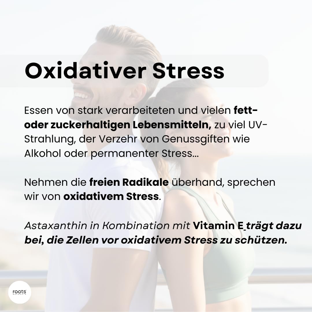 Astaxanthin Tropfen + Vitamin E I Antioxidans I, (30ml), 950 Tropfen für [2 Monate] - 6mg Astaxanthin, hochdosiert & vegan - höchste Bioverfügbarkeit - Laborgeprüft