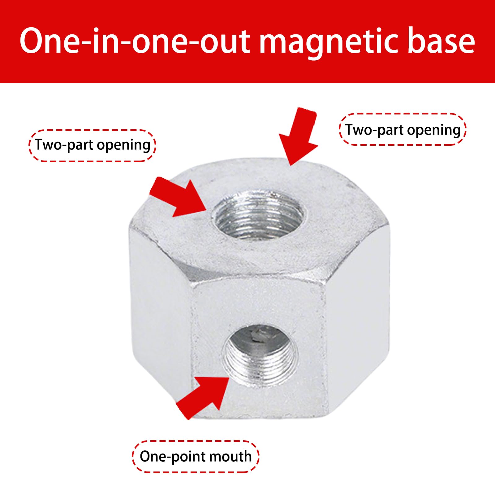 Flexible Kühlmittelschläuche, Flexibler Kühlmittelschlauch mit magnetischer Basis, verstellbare runde Flache Düse 11,8–19,7 Zoll for Drehmaschine CNC(Double Tube,19.7 in Flat Nozzle)