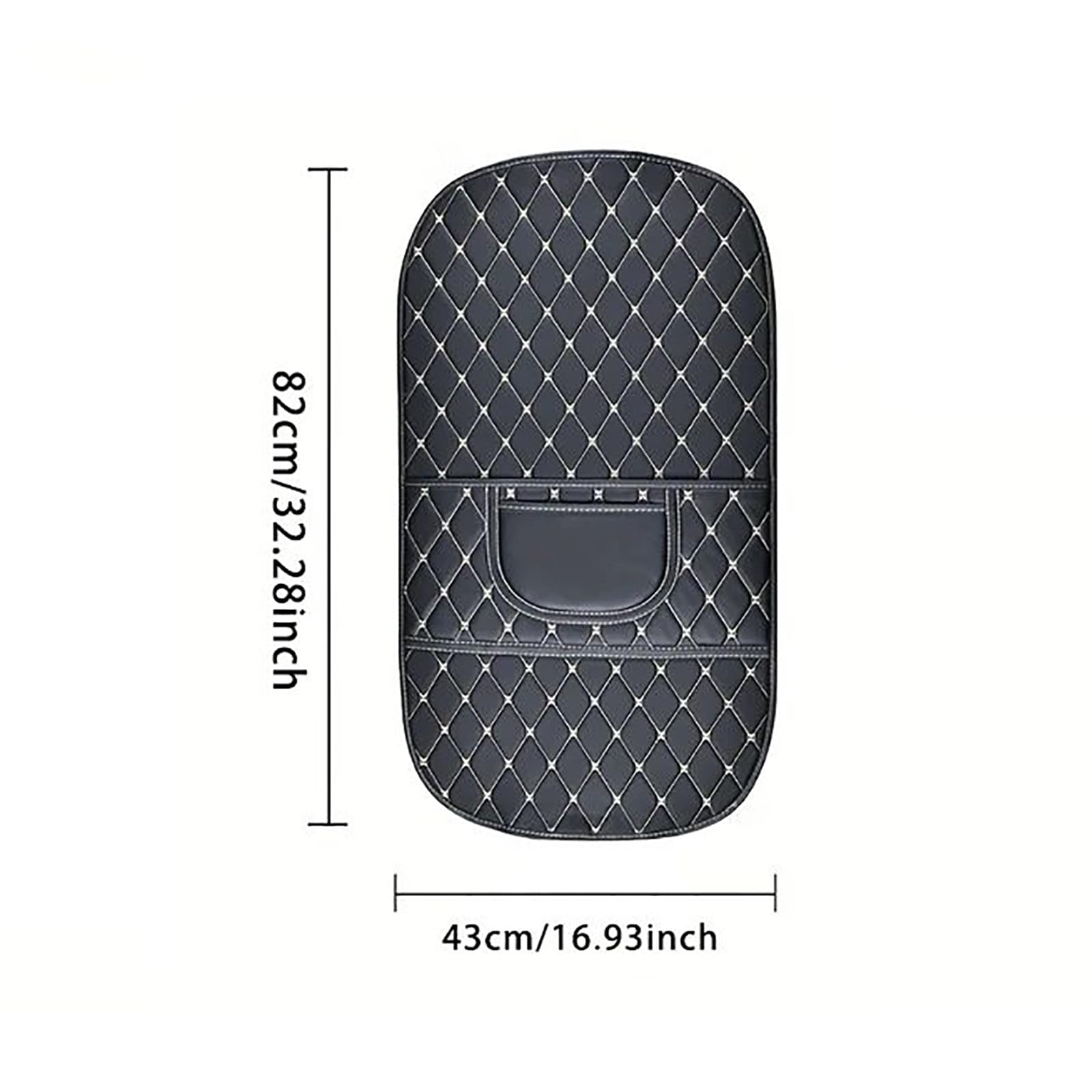 2 Piezas Protector Respaldo Asiento Coche para Seat Leon Ⅳ Sportstourer (Estate) 2020 2021 2022, Almohadillas Antipatadas de Asiento de Coche con Organizador,L-Pink