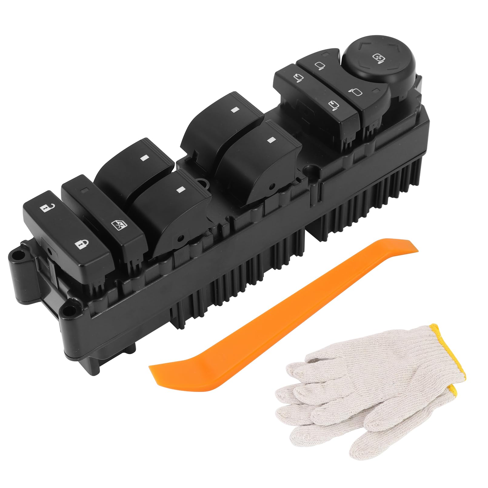 Dokili Front Left Driver Side Master Power Window Switch Compatible with Hummer H2 2008-2009 6.2L V8 SUV 10377668 25976511