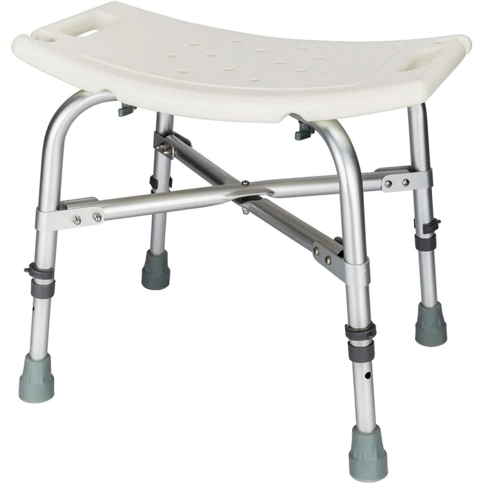 Taburete Baño Adulto, Taburete para Ducha, Silla Ducha Mayores Regulable Taburete Ducha Rectangular Taburete Baño Ancianos Taburete Ducha para Mayores Antideslizante