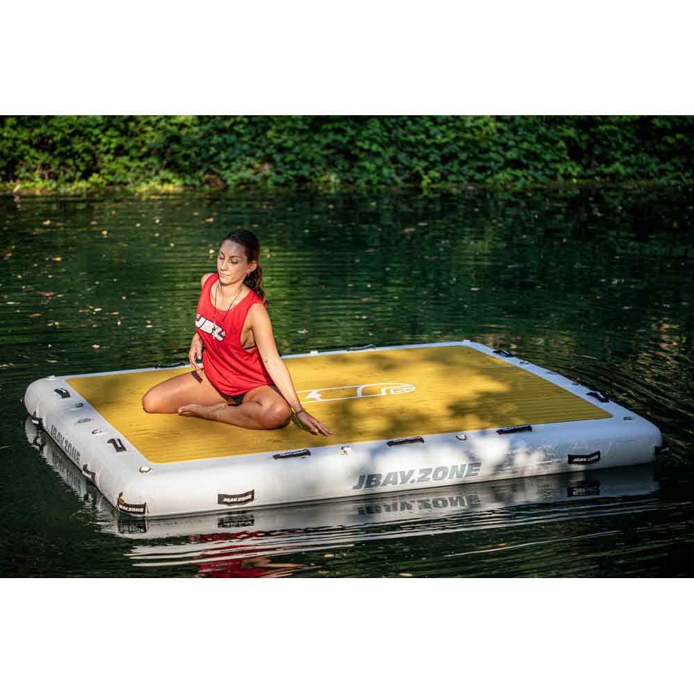 JBAY.Zone Piattaforma Gonfiabile JDOCK 7'8'' Relax Island Cm 250x200x20
