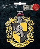 Ata-Boy Harry Potter Die-Cut Hufflepuff Crest Magnet for Cars, Refrigerators and Lockers