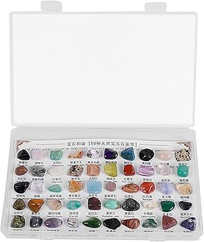 Amazon.co.jp: ロック コレクション, 箱付き天然鉱物鉱石標本キット Amazon.co.jp: ロック コレクション, 箱付き天然鉱物鉱石標本キット