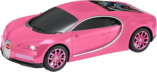 WS-660 Hypercar Replica Altavoz Bluetooth con pantalla LED Starry-Sky, portátil con sonido HD, luz de fiesta LED, emparejamiento TWS, reproducción