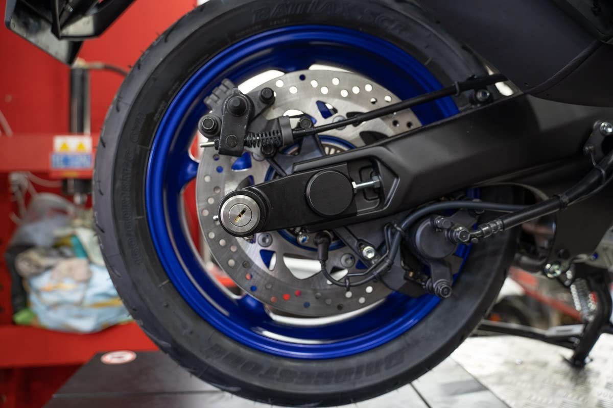 EASYBLOCK Motorrad Diebstahlsicherung – Rostfreies Scheibenschloss Für KTM Duke 790/890
