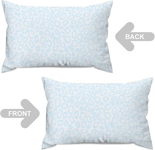 Vista 324 de Funda de cojín con estampado de guepardo rosa intenso, cojín cuadrado con estampado de animales fucsia, funda de almohada decorativa para el hogar