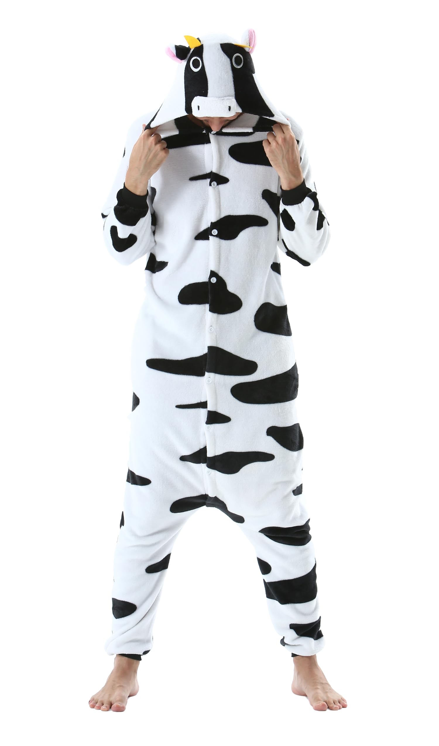 SimZoo Adulto Disfraz Pijama Unisex Pijama Kigurumi Onesie para Carnaval Halloween Cosplay Ropa de Dormir Traje de Disfraz para Navidad Festival Mujer y Hombre — view 42