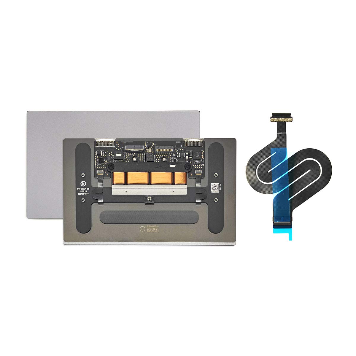 ICTION New trackpad touchpad with Cable Replacement for MacBook 12inch A1534 Space Gray 2016 2017 Year (it can not fit 2015)